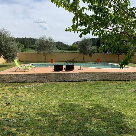Loue Studio Dans Une Villa Avec Piscine Terrasse Saint-Theodorit Exterior foto
