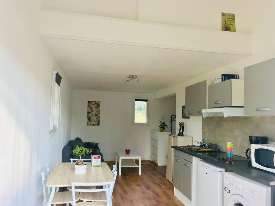 Loue Studio Dans Une Villa Avec Piscine Terrasse Saint-Theodorit Exterior foto